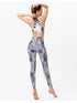 Printed Active High Waist Leggings - Odaingerous